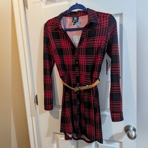 Brand new adorable shirt dress